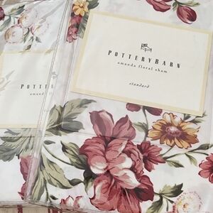 NIP Pottery Barn Amanda Floral Shams - 2